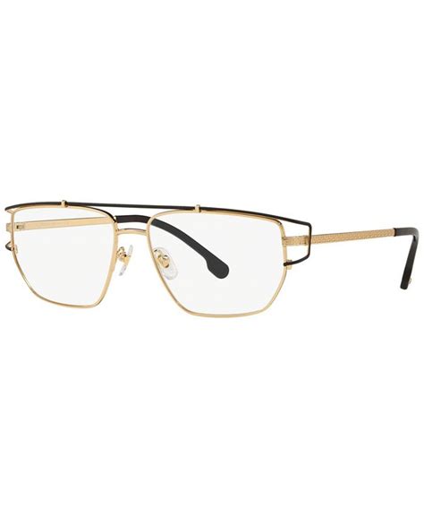 Versace VE1257 Men's Irregular Eyeglasses 